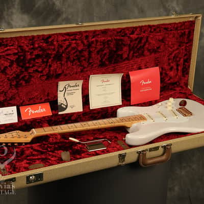 2021 Fender Limited Edition American Original 50's Stratocaster Mary Kaye Blonde image 24