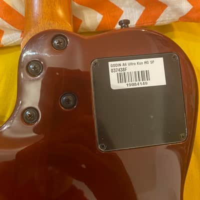 Godin A6 Ultra Koa HG Limited Edition Semi-Hollow 2010s - High-Gloss Natural image 9