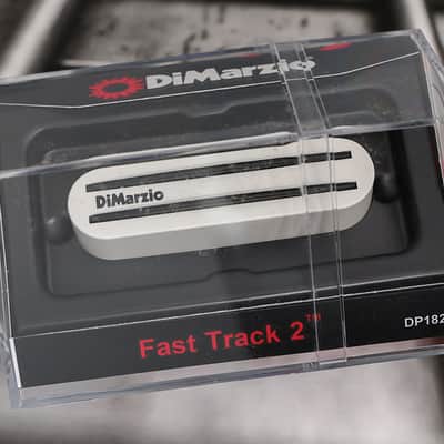DiMarzio DP182W Fast Track 2 Single Coil Bridge Pickup - White image 1