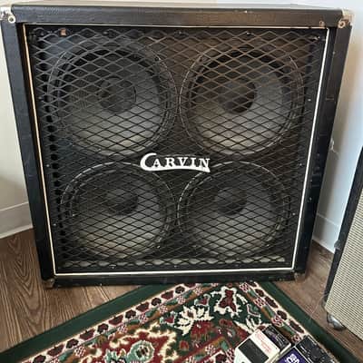 Vintage Carvin 4x12 Speaker Cabinet - Celestion Greenback  Speakers image 1