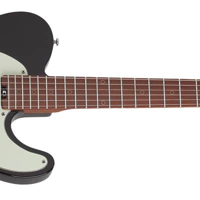 Schecter Nick Johnston Signature PT Electric Guitar in Atomic Ink Bundle with Hard Shell Carrying Case (2 Items) image 3