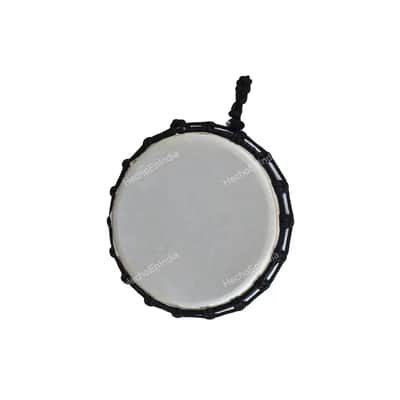 Solid Metalic Red African Djembe Drum Bongo Wood Good Sound Musical Instrument image 10