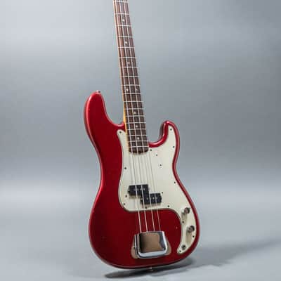 Fender Precision Bass 1966, Candy Apple Red image 5