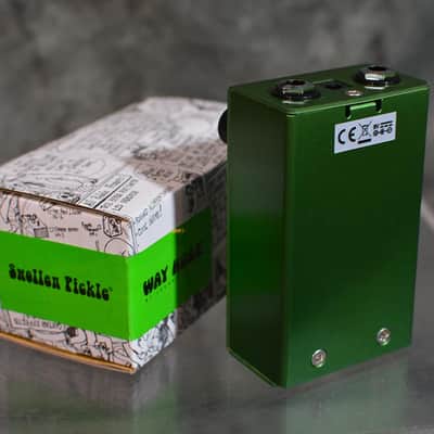 Way Huge WM41 Swollen Pickle Fuzz Smalls Pedal Green w/ FREE Same Day Shipping image 2