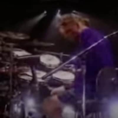 Rick Allen's Def Leppard Adrenalize Tour, 10" Hart AcuPad Trigger Pad (RA #2075) 1990s - Gold, AUTOGRAPHED HEAD!! image 11