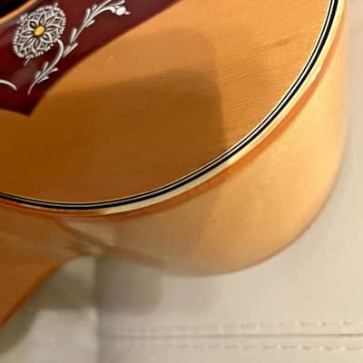 Vintage Kiso Suzuki J200 1976 Jumbo Acoustic Guitar PreLawsuit bookend headstock image 10