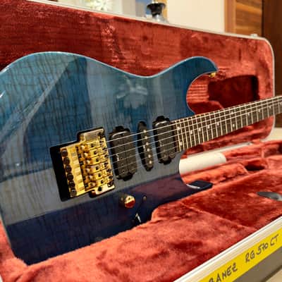 Ibanez RG570CT Fujigen 1995 / Transparent Blue - MIJ image 3