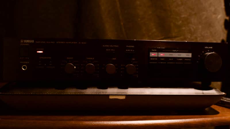 Vintage Yamaha A-400 Natural Sound Stereo Amplifier image 1