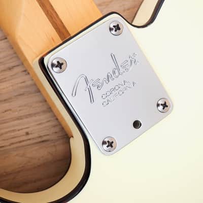 2000 Fender Telecaster Thinline USA Ash Body Olympic White Double Bound w/ Case, Lollar Pickups image 14