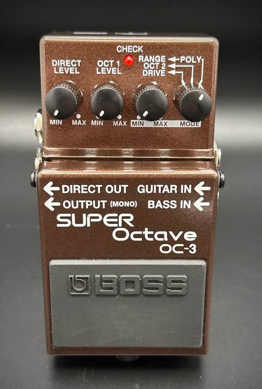 Boss OC-3 Super Octave (Dark Gray Label)