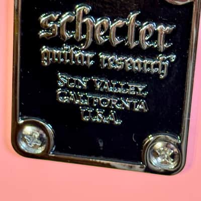 Schecter Nick Johnston Traditional LH SSS (Lefty/Zurdo) SIGNED BY NICK SUPER EXCLUSIVE - Atomic Coral Pink Shell With Custom Foam Case”The Home of Tone” image 12
