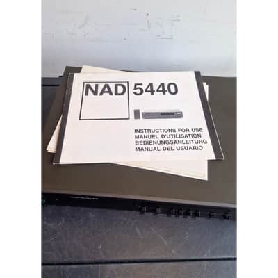 NAD 5440 - CD Players - Black - Excellent w/ Manuals image 2