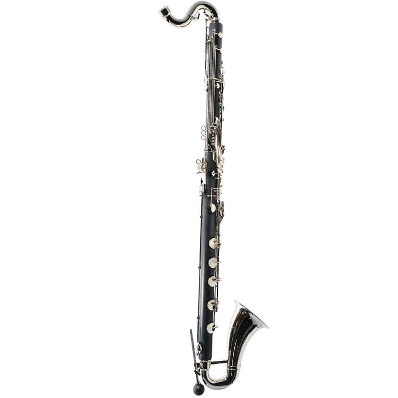 Backun 'Alpha' Intermediate Bass Clarinet with Nickel Plated Keys SN 24660 image 1