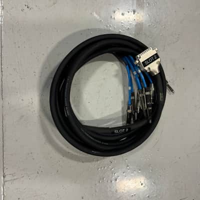 CBI Cables DB25 to TRS 8CH 15’ Cable - Black image 1