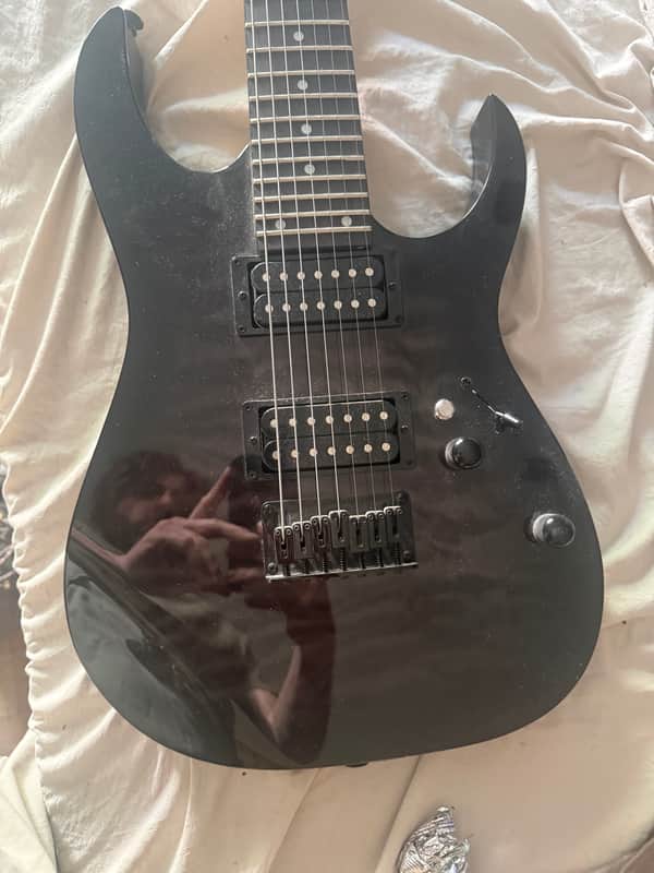 Ibanez GRG7221QA-TKS Gio with Pine Fretboard 2019 - Transparent Black Sunburst image 1