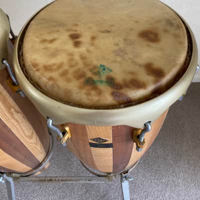 ASBA Tall bongo drums 1980’s - Wood image 4