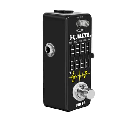 Pulse Technology G-Qualizer PT-17A Mini Guitar 5-Band Graphic Equalizer EQ Pedal image 5