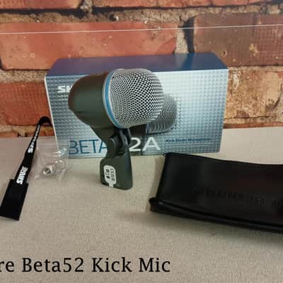 Shure BETA 52A Supercardioid Dynamic Bass Drum Microphone 2002 - Present - Black image 1