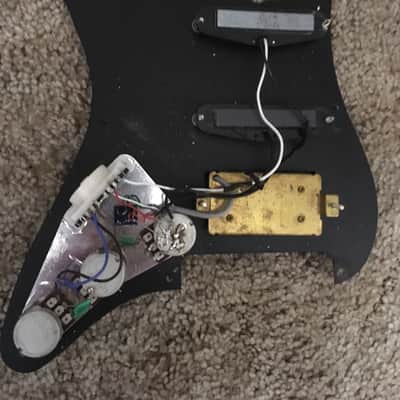 Kramer Focus 3000 Pickguard 1985 Black image 4