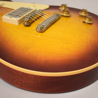 2024 Gibson Custom '58 Les Paul Standard Reissue Bourbon Burst VOS w/OHSC image 10