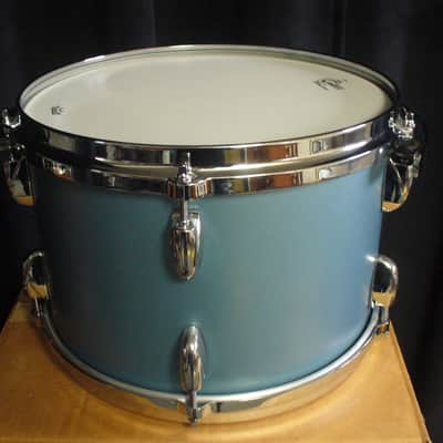 Gretsch USA Custom 8x12 Tom - Satin Ice Blue Metallic image 5