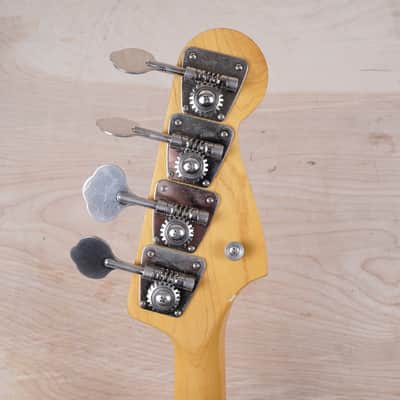 Fender JB-62LH Jazz Bass Reissue MIJ 1990 Sunburst Lefty Handed Lefty Japan w/ Bag image 24