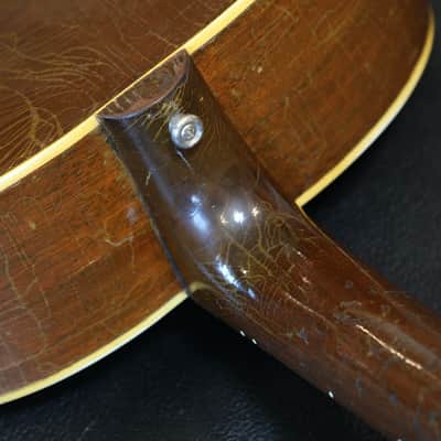 Vintage! 1940's Gibson J-50 Dreadnought Acoustic Guitar Natural + HSC image 19