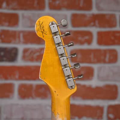 Fender Custom Shop SR25 61 Stratocaster Super Heavy Relic Gold Sparkle over 3-Color Sunburst 2025 w/OHSC image 12