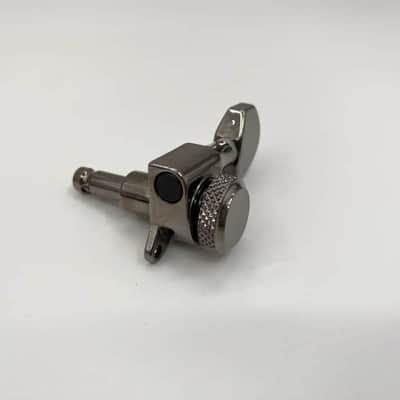 3R+3L Black Nickel Guitar Locking Machine Heads Tuning Pegs Keys image 3