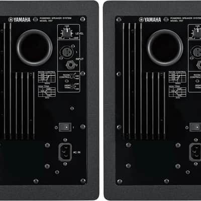 Yamaha HS7MP Factory Matched Pair Of HS7 Studio Monitors, Black image 2