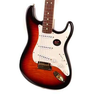 1996 Fender 50th Anniversary American Standard Stratocaster Antique Burst image 5