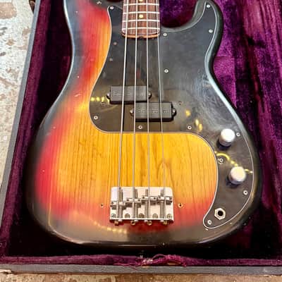 Fender Precision Bass 1978 - Sunburst original vintage USA P Bartolini image 3