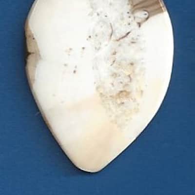 Handcrafted Ivory Guitar Pick - teardrop Moshay # 2 image 2