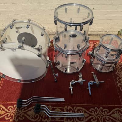 Pearl Crystal Beat 10 / 12 / 14 / 16 / 22" 5pc Shell Pack 2014 - 2020 - Ultra Clear image 6