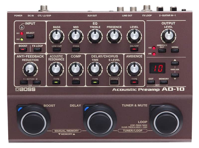AD-10 Acoustic Preamp image 1