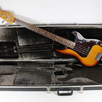1994 Fender American Vintage ‘62 Reissue Precision Bass 1962 AVRI Sunburst +OHSC 1990s USA PBass