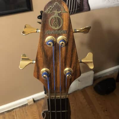 Alembic Epic 4 1995 Natural Bocate/Mahogany image 4
