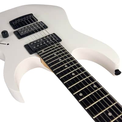 Ibanez GRG7221 RG Gio 7-String Guitar White image 6