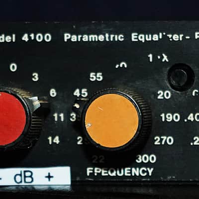Audioarts 4100 Vintage 4 Band Sweepable Parametric Equalizer and Preamp Audio Arts image 3