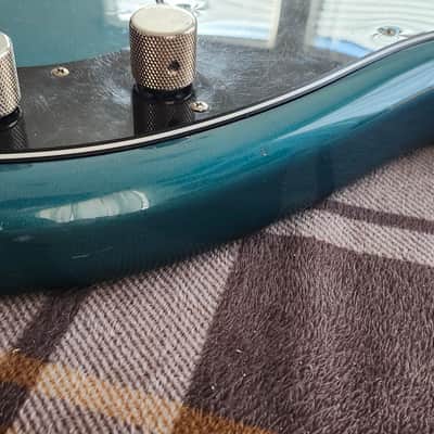 Fender Precision Bass Body MIM Loaded 2020s - Turquise image 10