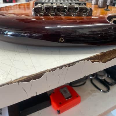 Ibanez Gr105eqm 1P-02 bass body with hardware - 2 tone burst image 6