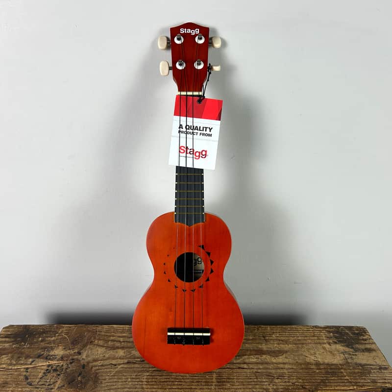 Stagg US10 Tattoo Ukulele - Natural - Mint In Box image 1