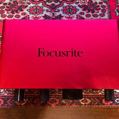Focusrite Scarlett Solo 4th Gen USB Audio Interface 2023 - Present - Red image 2