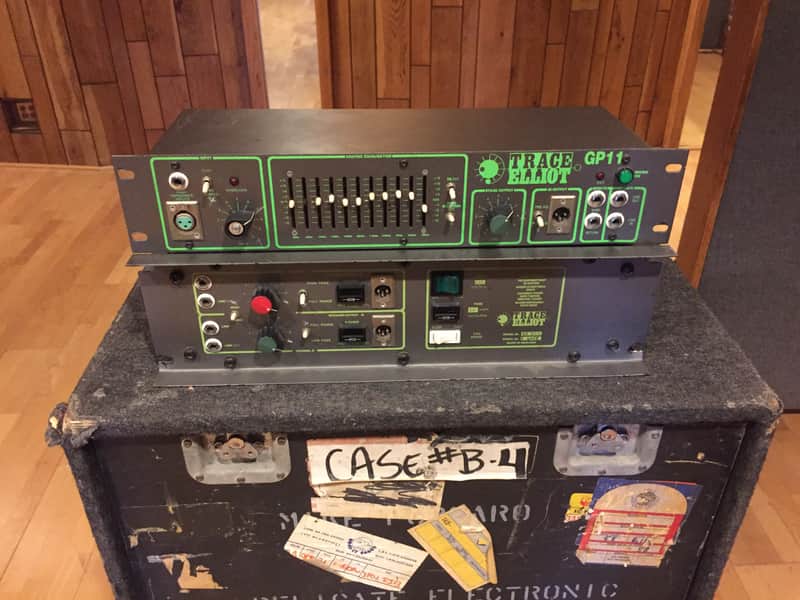 Toto Trace Elliot Mike Porcaro Tour bass rig  90s image 1