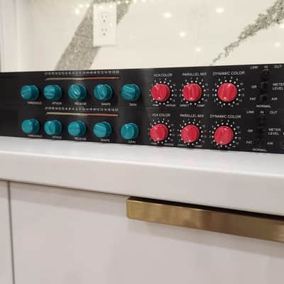 Dave Hill Designs Titan Compressor Limiter Stereo Pair 2016 - Black image 2