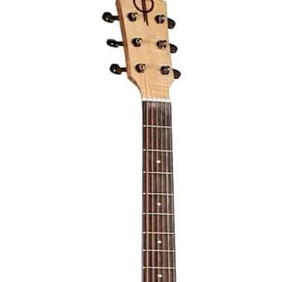 Teton STG130FMEPH Grand Concert: Elegant Solid Spruce Top with Striking Flame Maple Back & Sides image 4