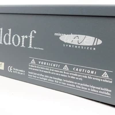 Waldorf Microwave 2 Synthesizer Rack +Fast Neuwertig + 1,5Jahre Garantie image 9