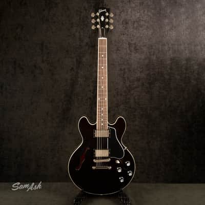 Gibson ES-339 SEMI-HOLLOW BODY GUITAR (TRANS EBONY) image 2