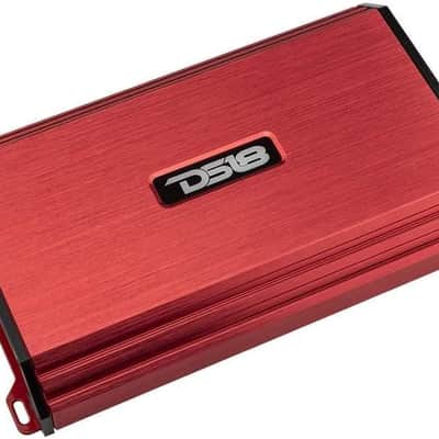 DS18 - S1200.4/RD - Full-Range 4-Channel 1200 Watt Class-AB Amplifier - Red image 1