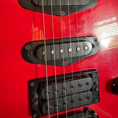Peavey Nitro C-3 Red Superstrat Kahler Tremolo 1991 - Gloss Red image 2